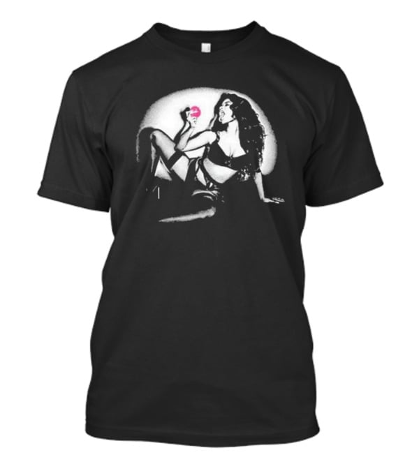 Nicki Minaj Pnkprnt Lollipop Pose Retro Pop T-Shirt