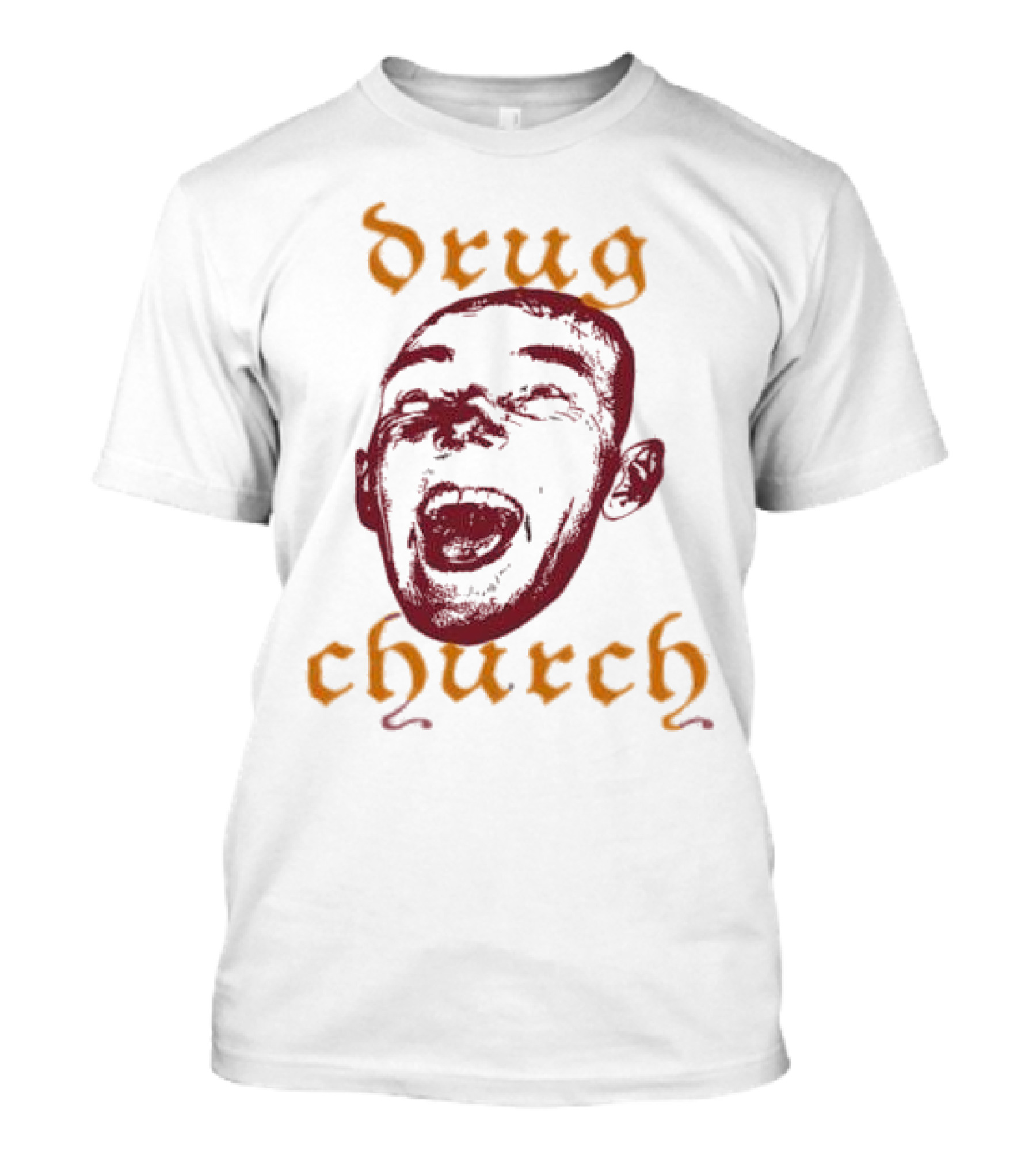 Drug Church Face Graphic T-Shirt