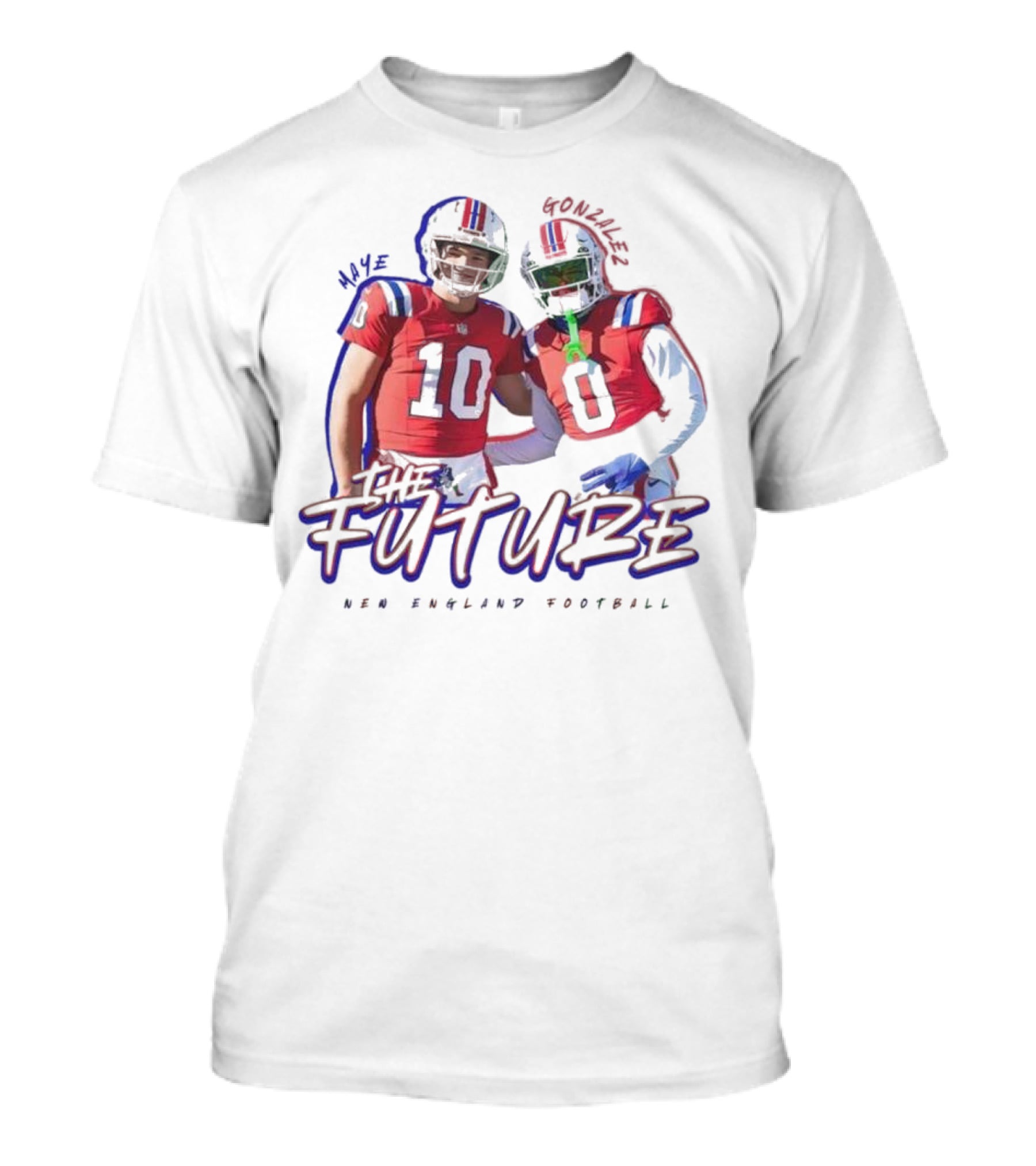Maye Gonzalez The Future New England Football T-Shirt