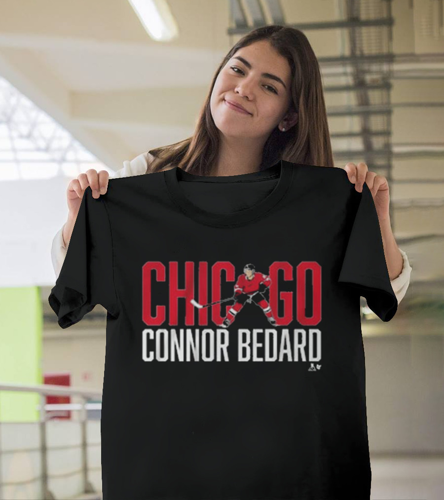 Chicago Connor Bedard Hockey Star T-Shirt