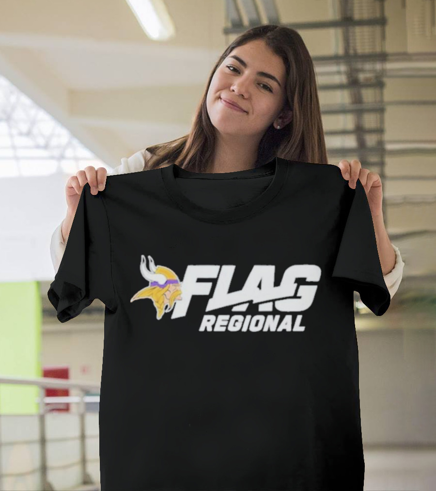 Minnesota Vikings Flag Regional Tournaments 2025 NFL T-Shirt
