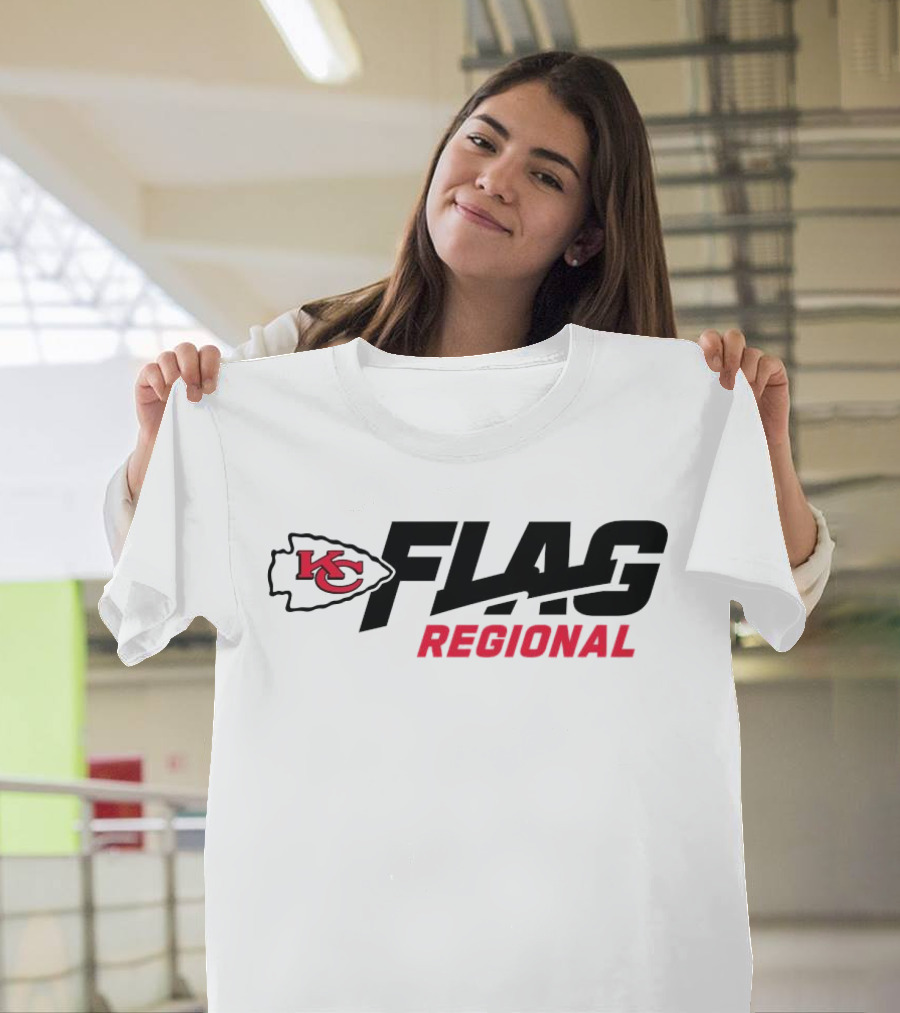 Kansas City Chiefs Flag Regional NFL 2025 Tournaments T-Shirt