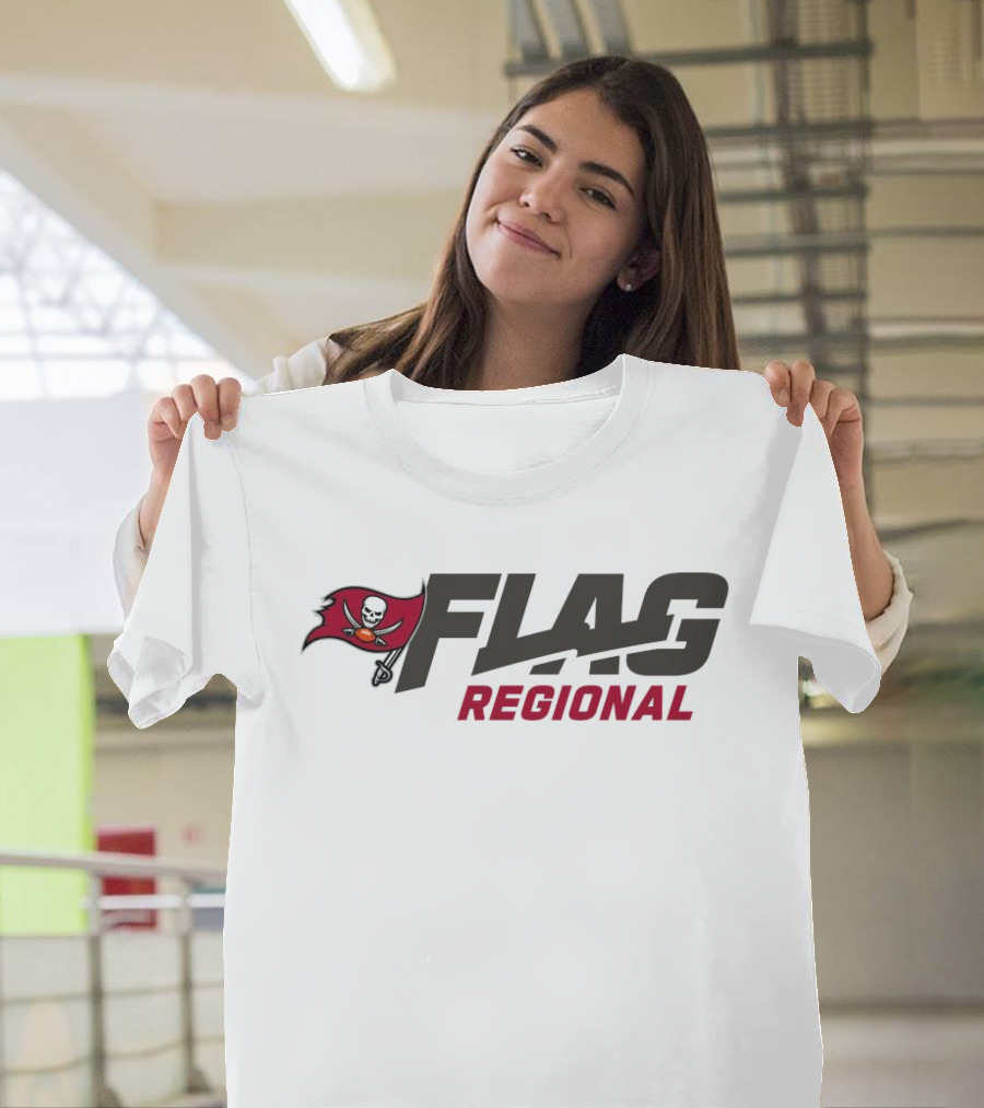Tampa Bay Buccaneers Flag Regional Tournament NFL 2025 T-Shirt