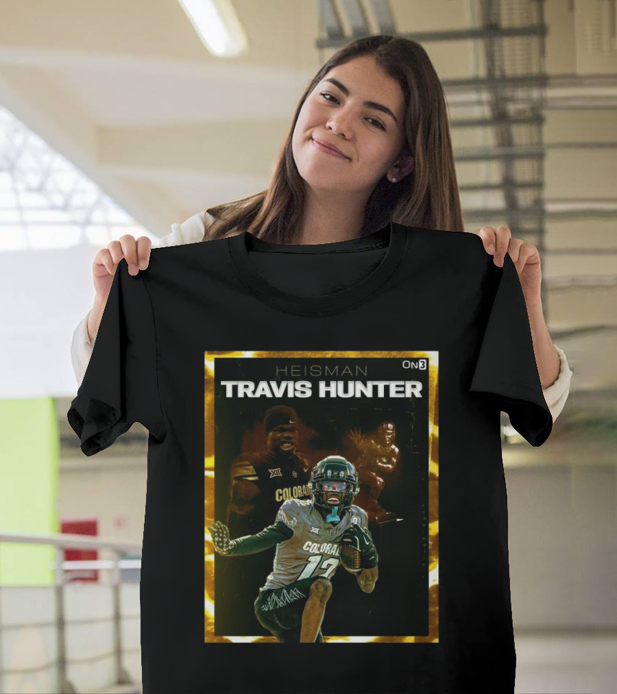 Heisman Travis Hunter On3 Colorado Football T-Shirt