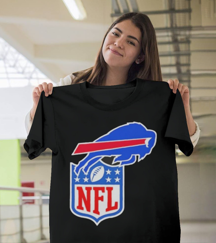 Buffalo Bills NFL Football Fusion Mark T-Shirt
