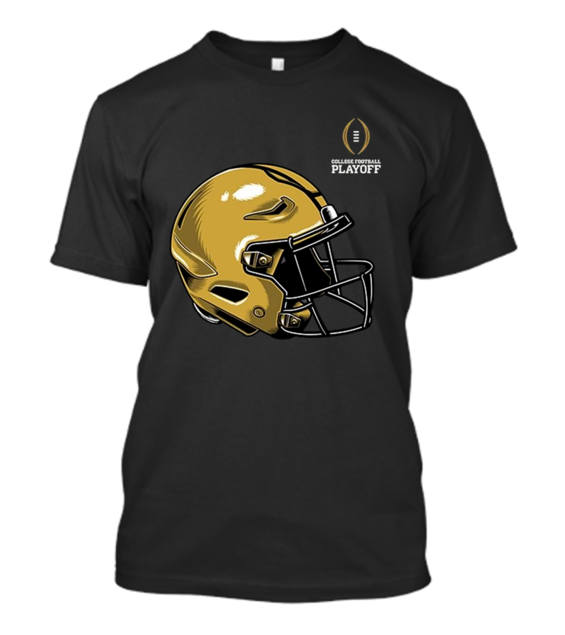 College Football Playoff Notre Dame Helmet 2025 T-Shirt