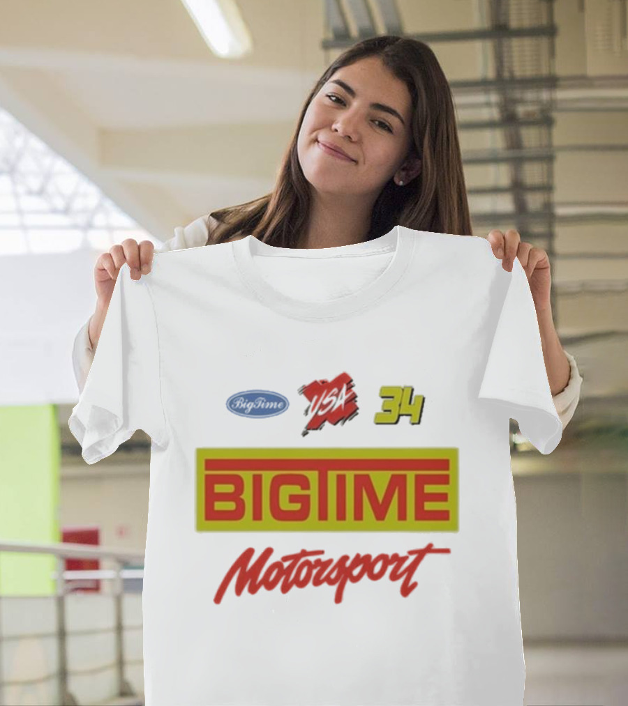Big Time Motorsport USA 34 BigTime Logo T-Shirt