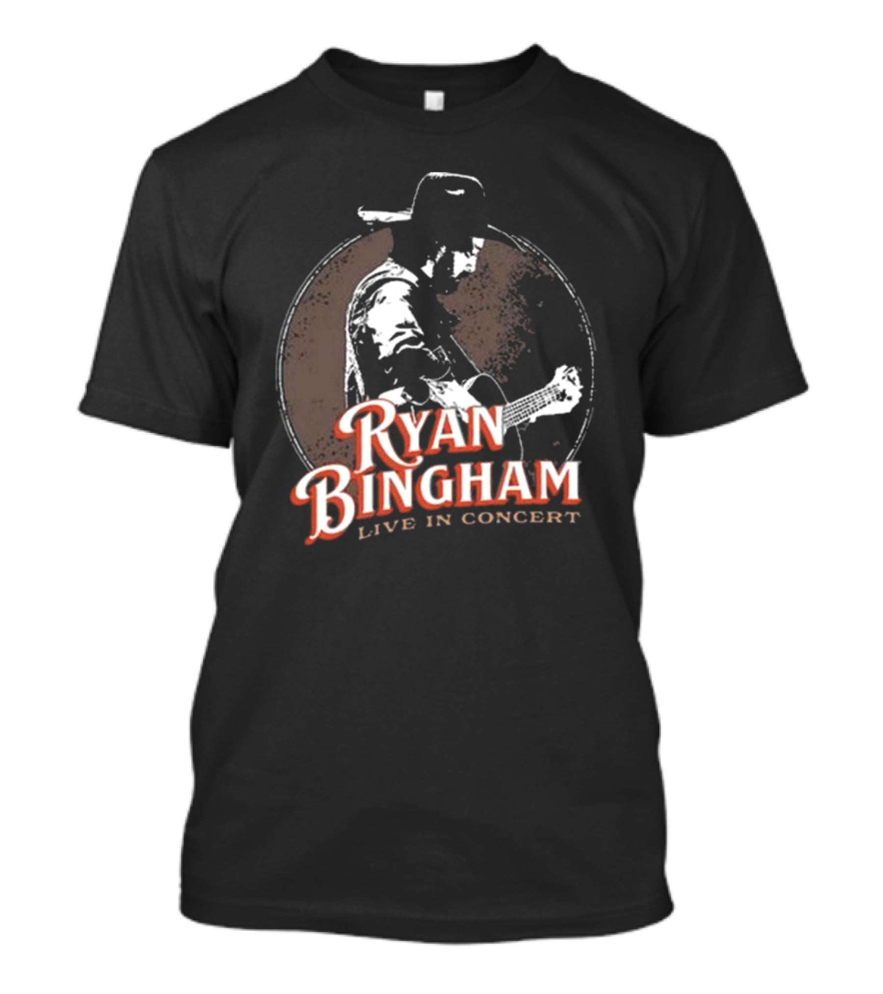 Ryan Bingham Cowboy Silhouette Live In Concert T-Shirt