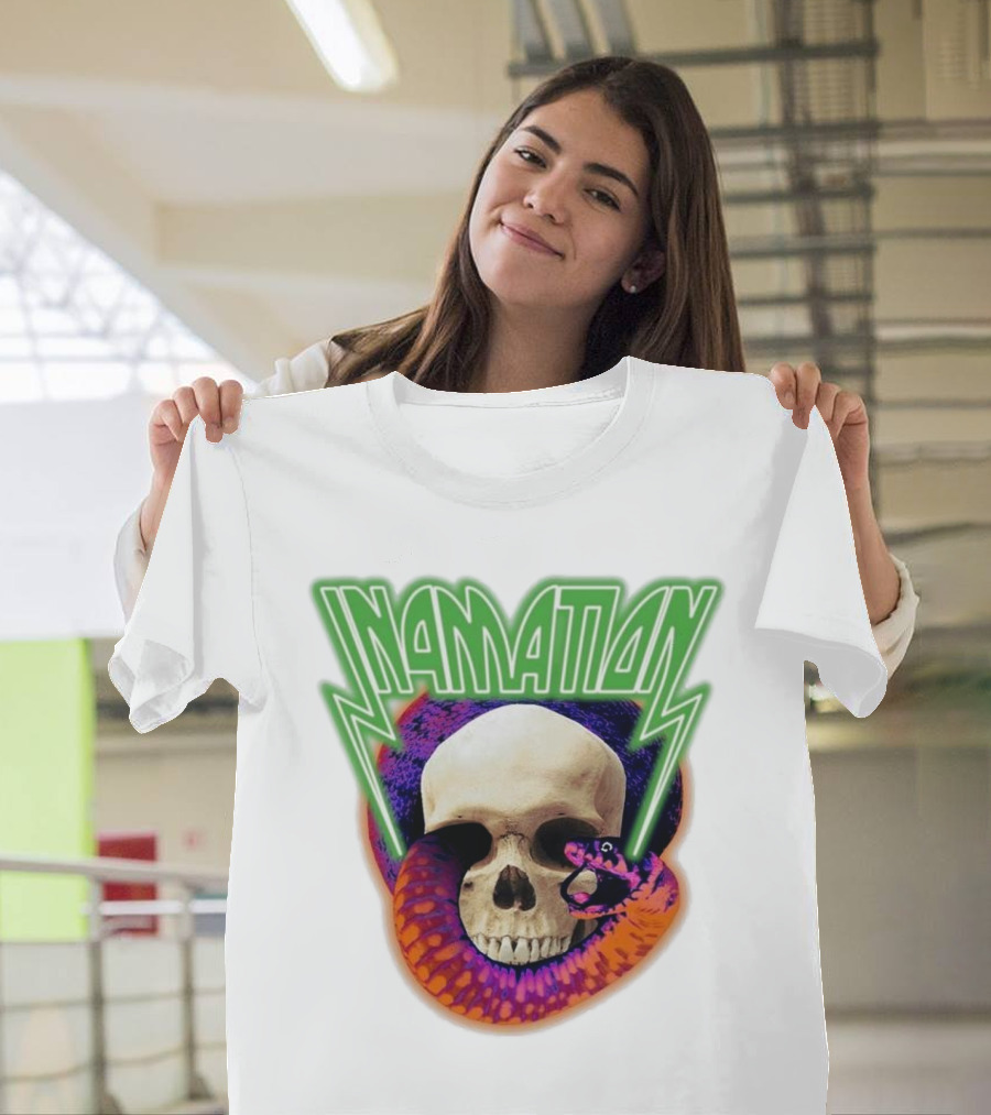 In4mation Skull Snake Iconic T-Shirt