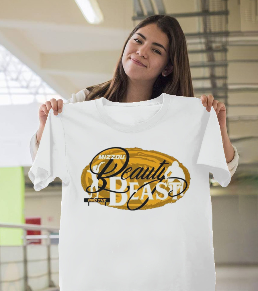 Mizzou Tigers Beauty And The Beast T-Shirt