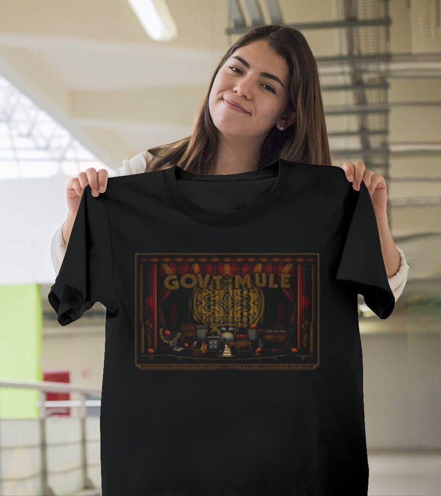 Gov’t Mule Dec 28 2024 New Haven CT Dec 30-31 2024 New York NY Theater Stage Concert Concept T-Shirt
