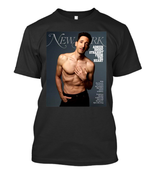 New York Magazine Adrien Brody Straight From The Heart T-Shirt