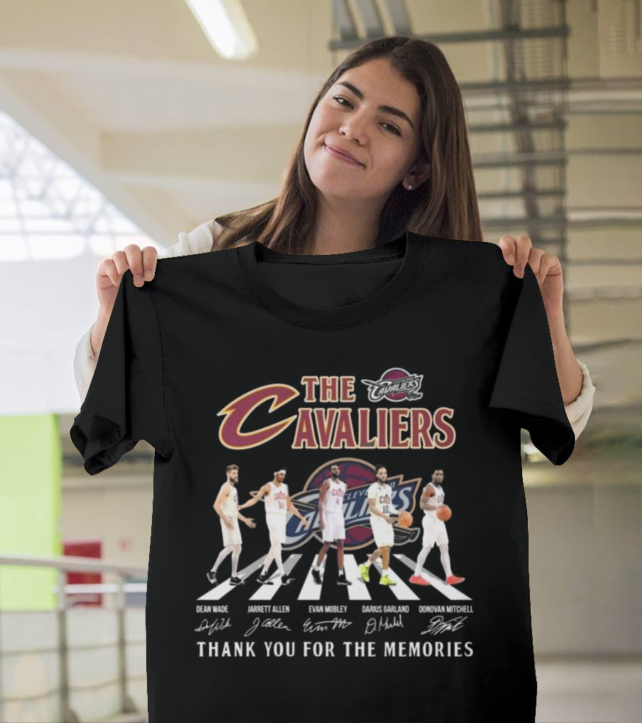 The Cavaliers Cleveland Cavaliers Basketball Signature Thank You For The Memories Dean Wade Jarrett Allen Evan Mobley Darius Garland Donovan Mitchell 