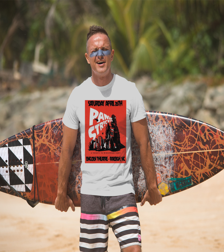 Saturday April 26th Panic Stricken A Tribute To Widespread Panic Lincoln Theatre Raleigh NC T-Shirt