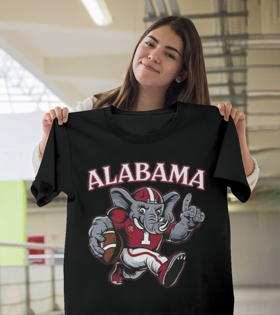 Alabama Crimson Tide Big Al Football Mascot T-Shirt
