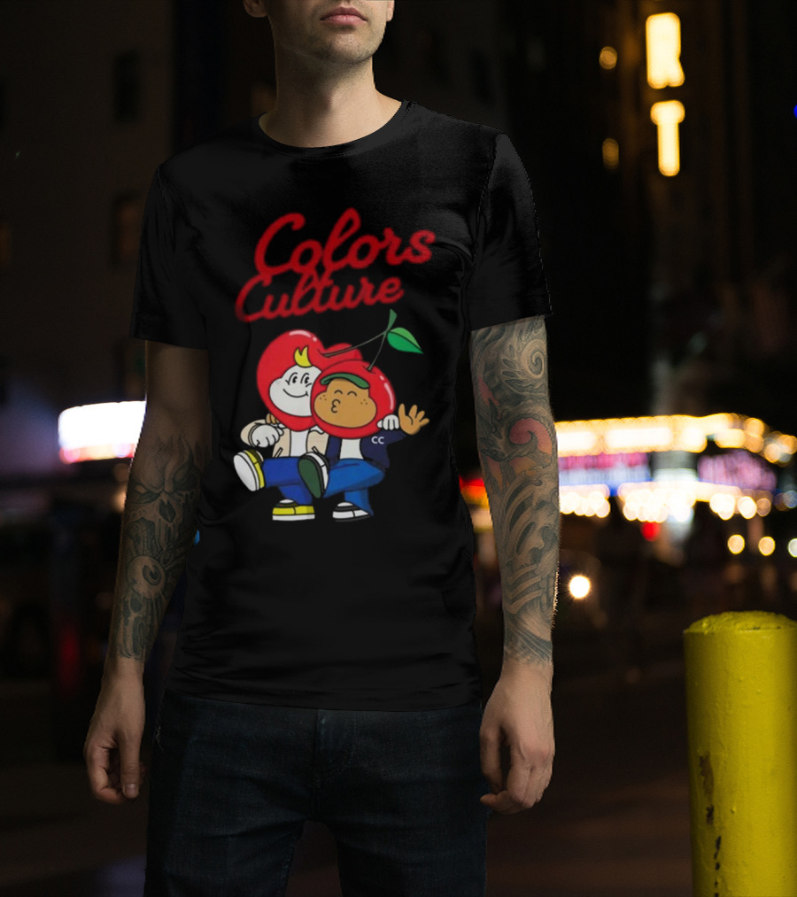 Colors Culture Chubby Woody Cherry Heads T-Shirt