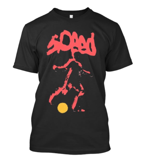 IShowSpeed Soccer Silhouette With Ball Warp T-Shirt
