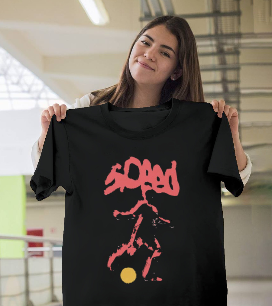 IShowSpeed Soccer Silhouette With Ball Warp T-Shirt