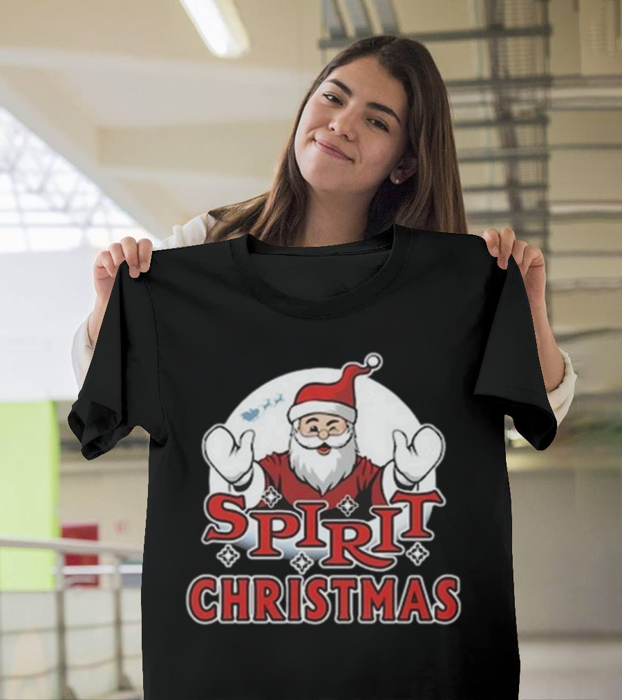 Spirit Christmas 2024 Santa Claus Festive T-Shirt
