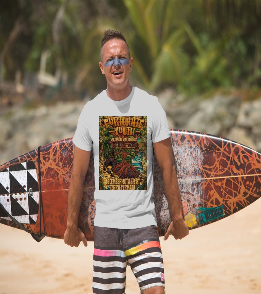 Fortunate Youth With Joe Samba And Josh Heinrichs At Terra Fermata December 30th And 31st T-Shirt