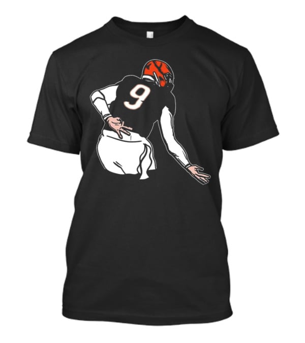 Joe Griddy Joe Burrow Number 9 Cincinnati Bengals Football T-Shirt