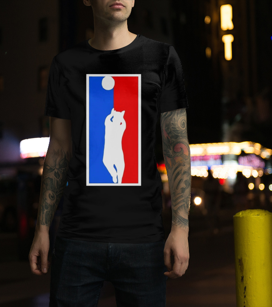 Brad Williams Cat Logo Basketball T-Shirt