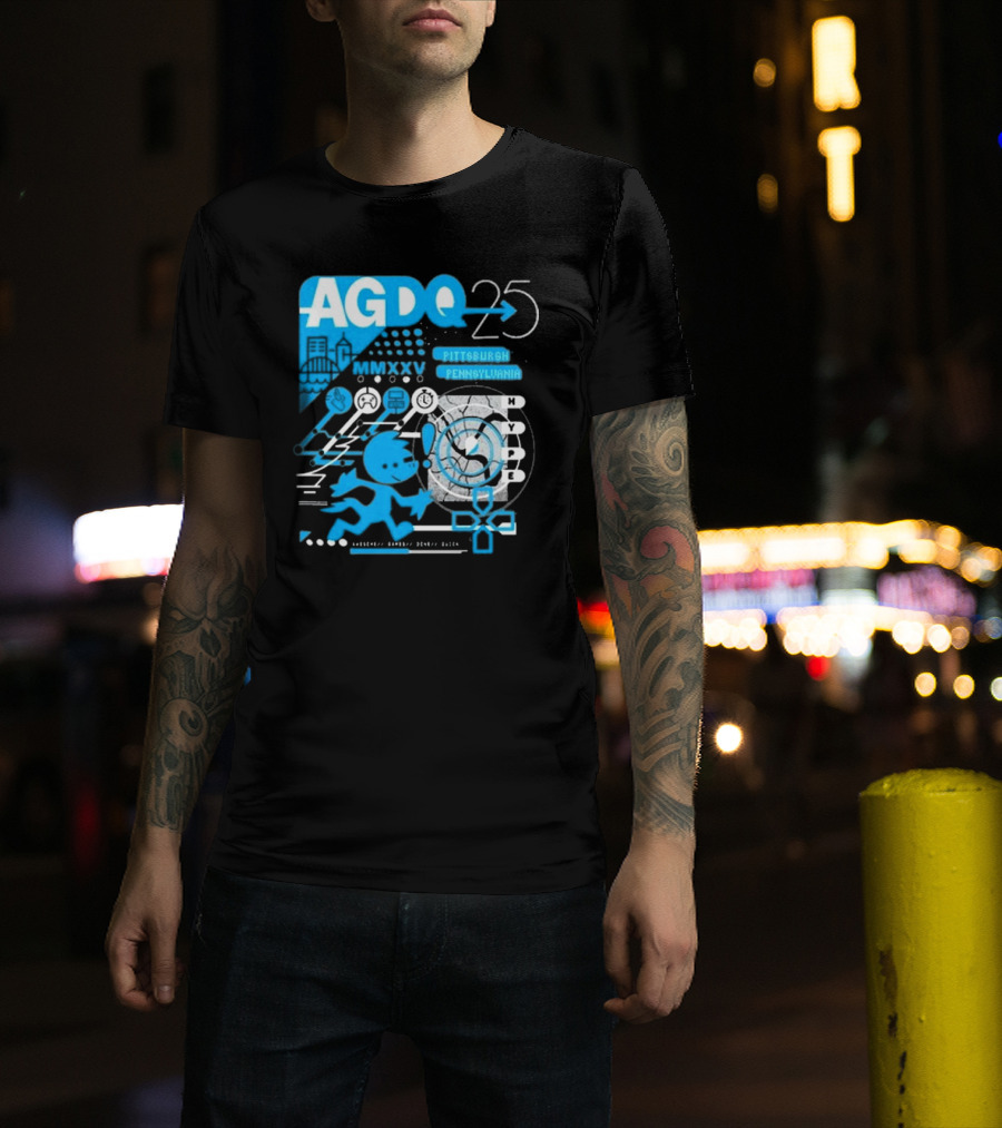AGDQ 25 Pittsburgh Pennsylvania MMXXV Hype Speed Run Event T-Shirt