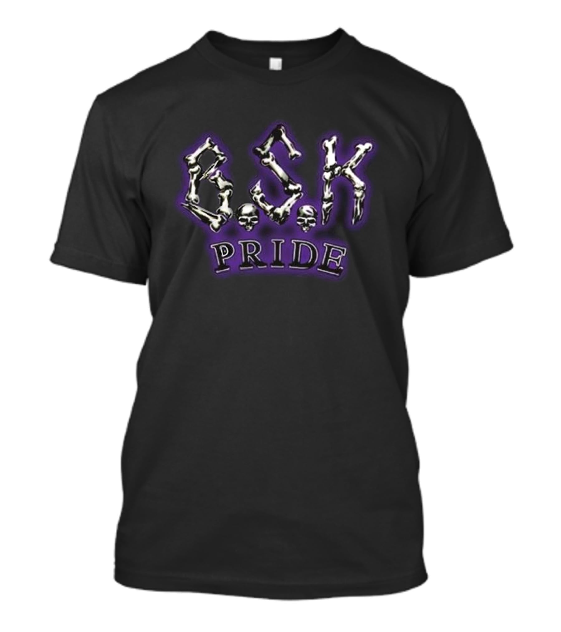 Mark Calaway The Undertaker B.S.K Pride Bone Skull T-Shirt