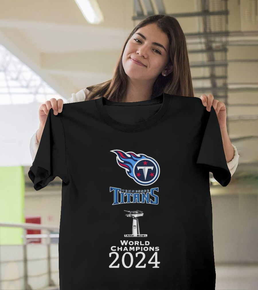 Tennessee Titans Tank Bowl World Champions T-Shirt