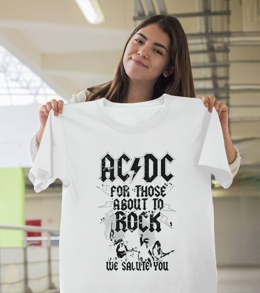 ACDC For Those About To Rock We Salute You Live 2025 T-Shirt