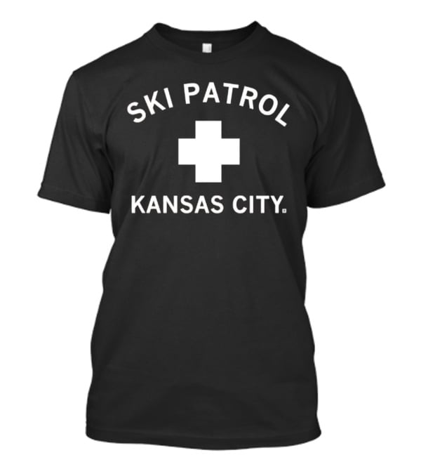 Kansas City Ski Patrol White Cross Emblem T-Shirt
