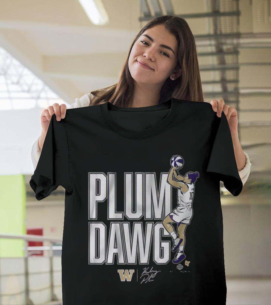 Kelsey Plum Dawg Washington Huskies Number 10 Basketball T-Shirt