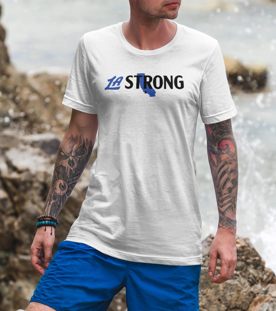 LA Strong Clippers Game Los Angeles T-Shirt