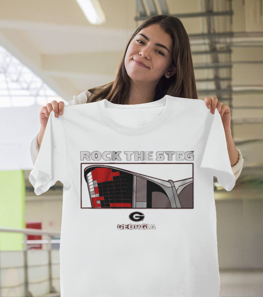 Georgia Bulldogs Rock the Steg Arena Georgia T-Shirt