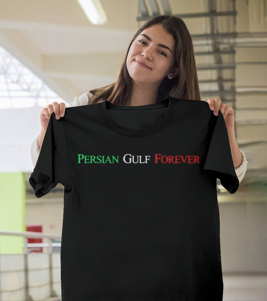 Johnny Nash Persian Gulf Forever Text In Red Green White T-Shirt