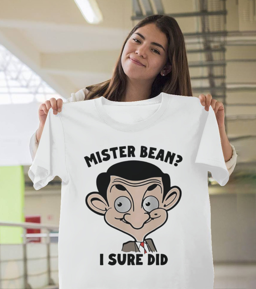 Mister Bean I Sure Did Face T-Shirt