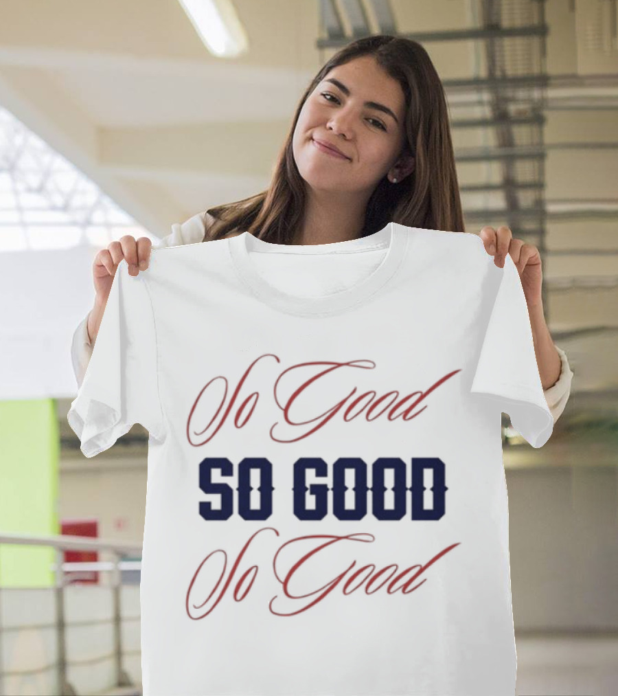 So Good So Good Boston 1987 8th Inning T-Shirt