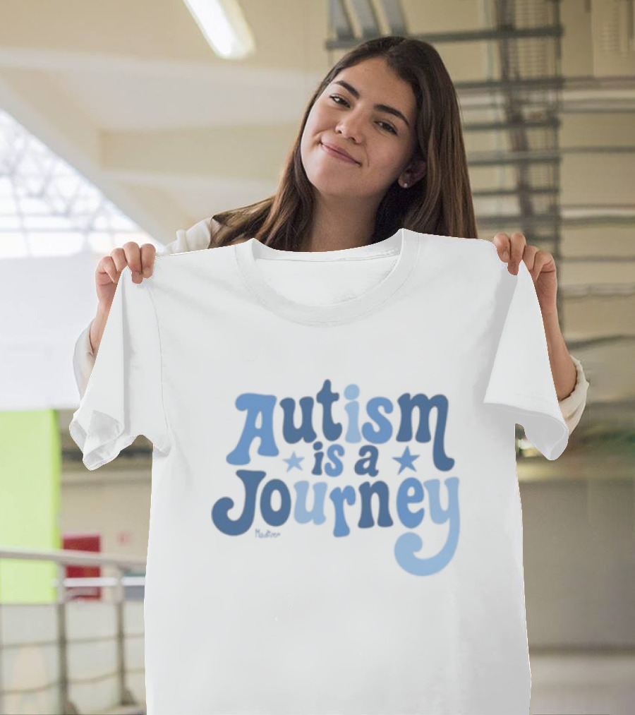 Autism Is A Journey Madison Marilla With Stars T-Shirt
