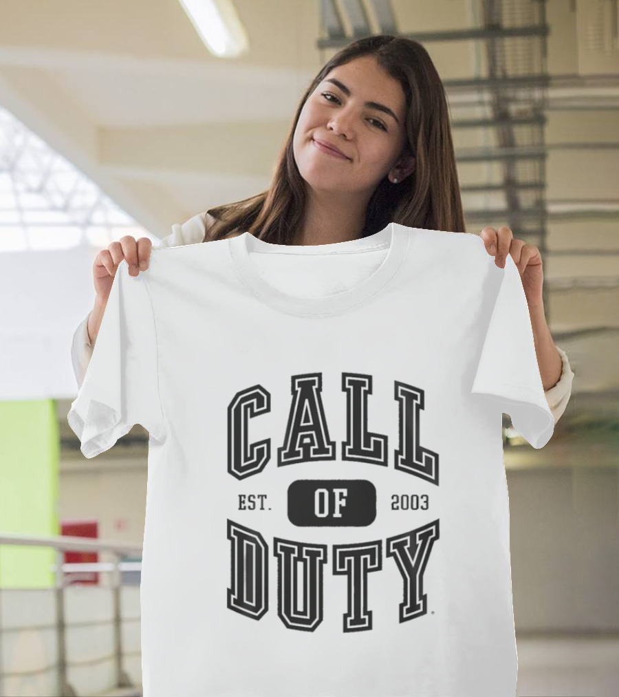 Call Of Duty Alumnus Est 2003 Gaming Apparel T-Shirt