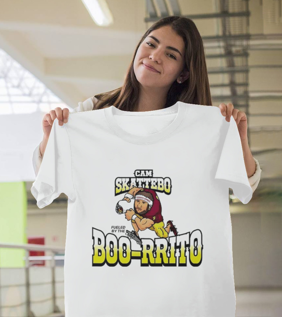 Cam Skattebo Boo-Rrito Football Tackle Motivated By Burrito T-Shirt