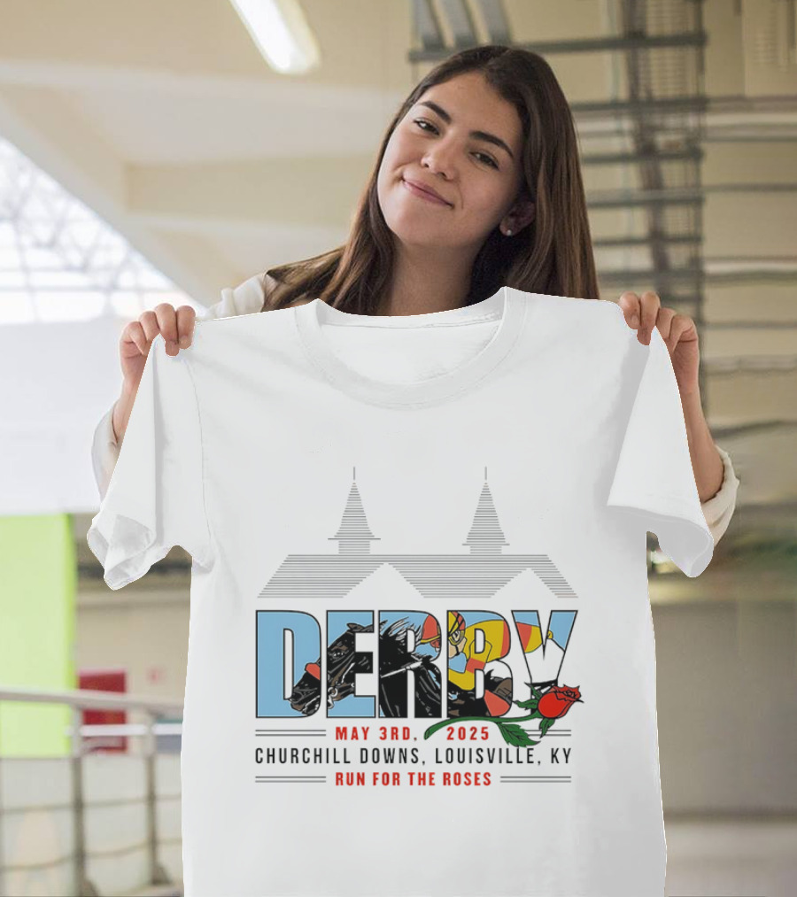 Derby May 3rd 2025 Churchill Downs Louisville KY Run for the Roses T-Shirt