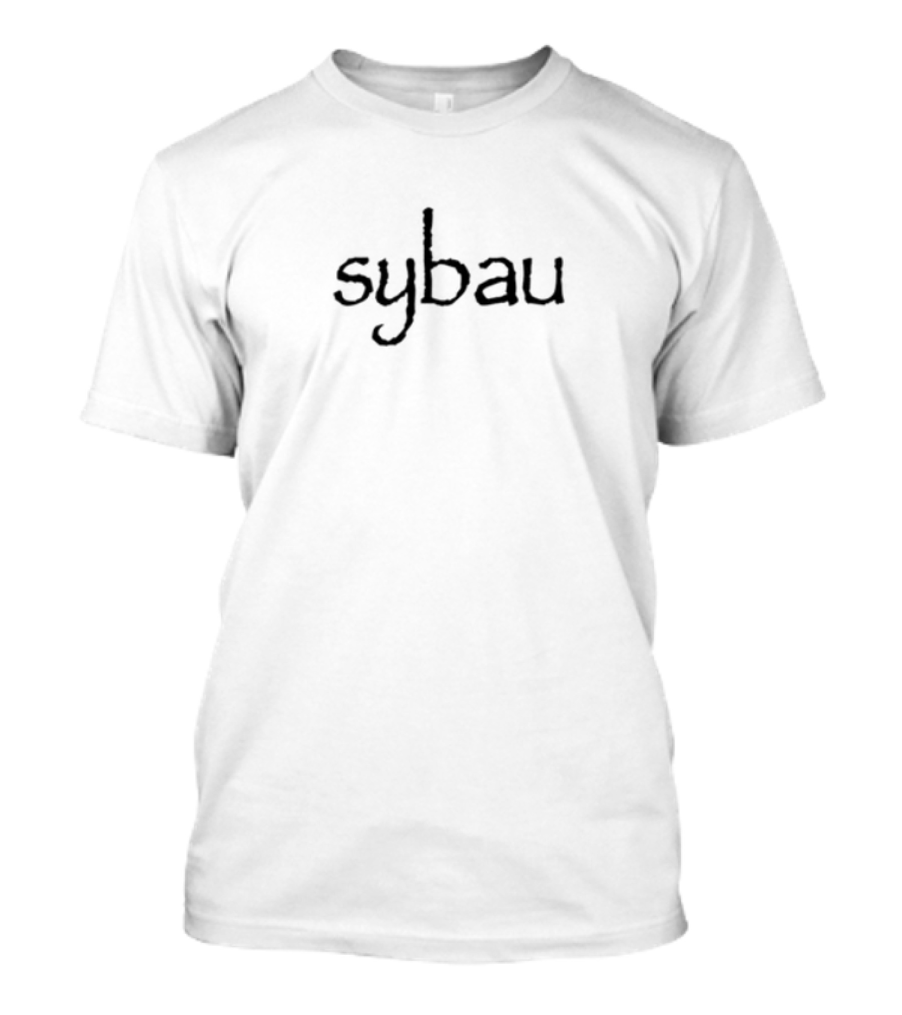 Ethan Muth Sybau Minimalist Typographic Style T-Shirt