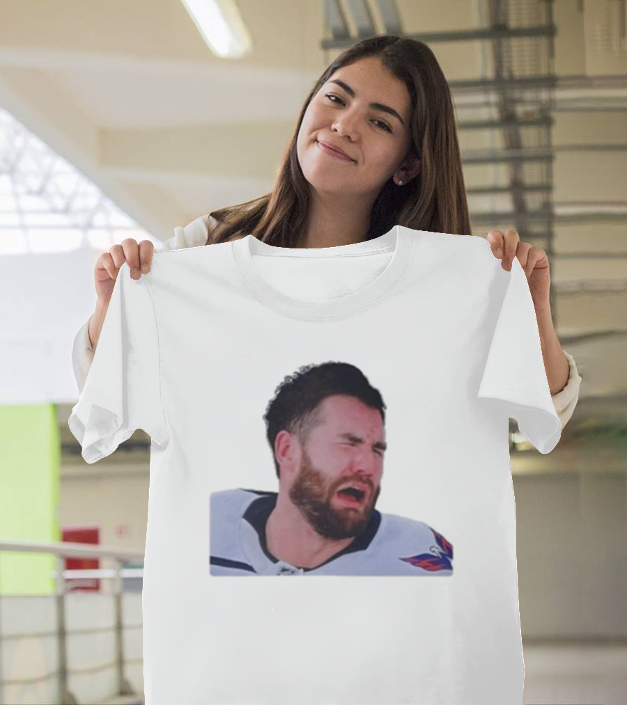 Tom Wilson Crying Washington Capitals NHL Player Reaction T-Shirt