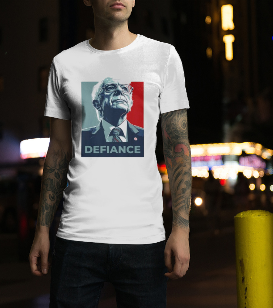 Bernie Sanders Defiance Style T-Shirt
