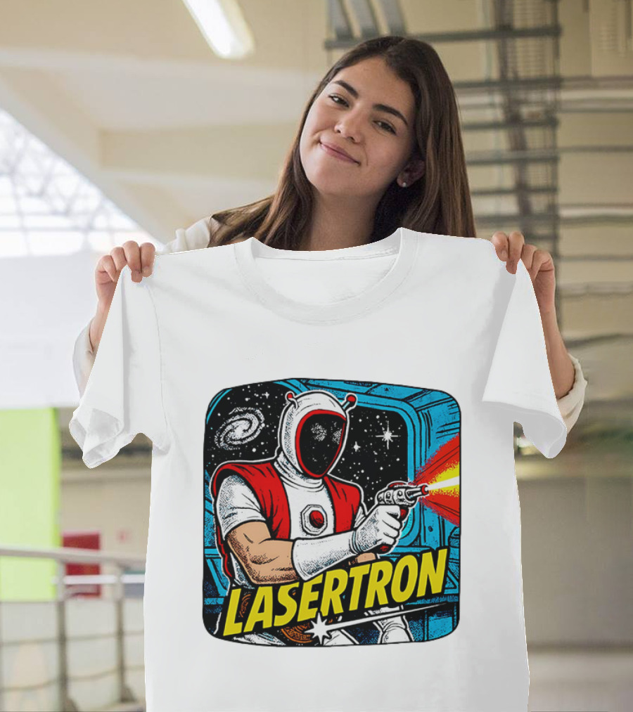 Héctor Guerrero Professional Wrestler Lasertron Space Adventure T-Shirt