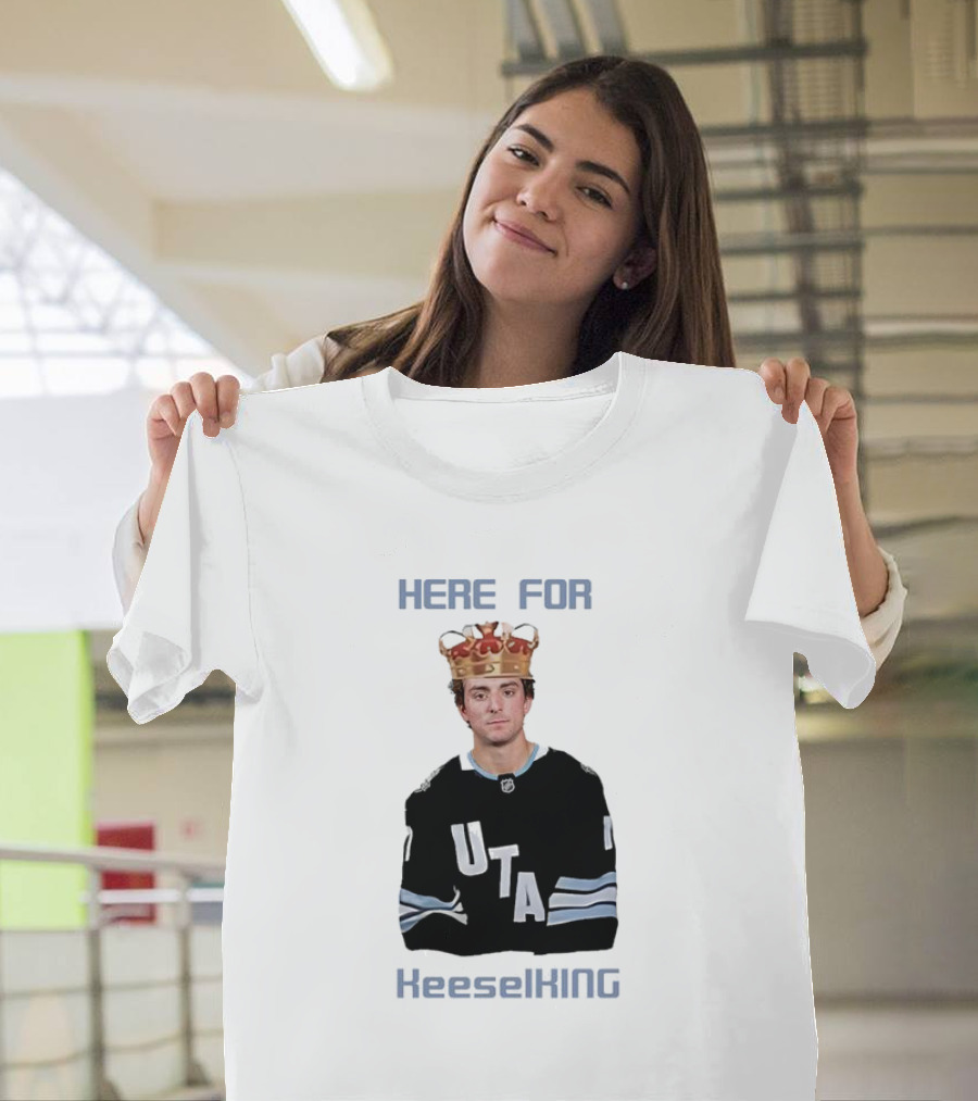 Here for Kesselking Crowned Hockey Player T-Shirt