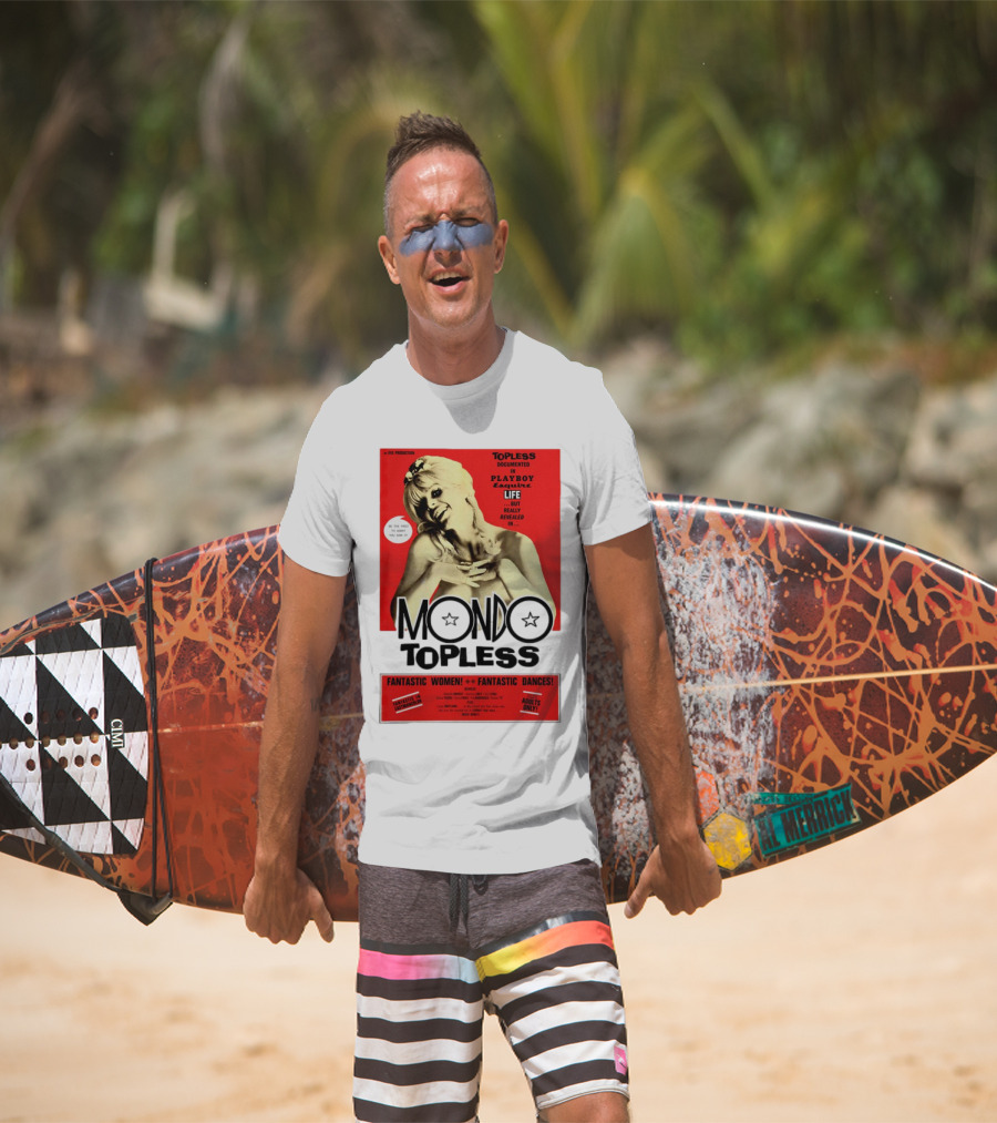 Mondo Topless Fantastic Women Fantastic Dances Adults Only T-Shirt