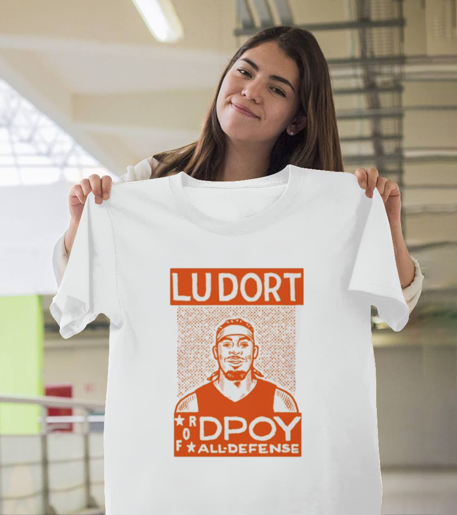 Lu Dort DPOY All Defense Recognition Graphic T-Shirt