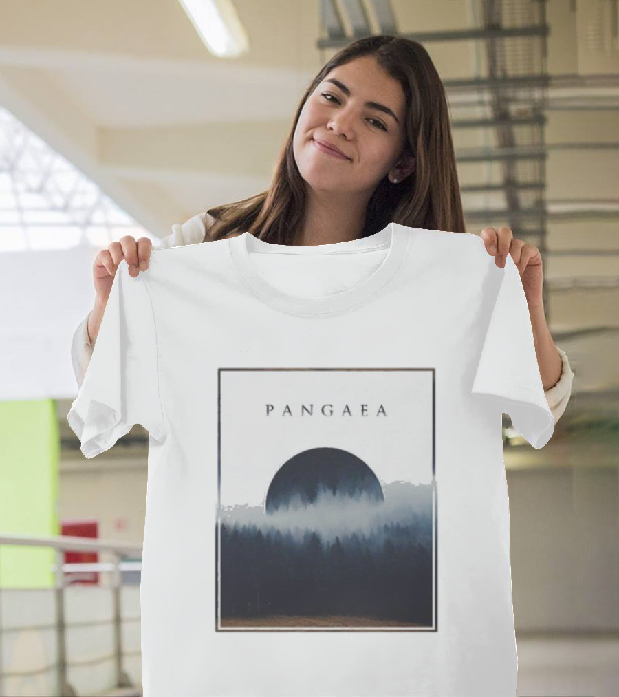 Pangaea Forest Circle Moon Mist T-Shirt