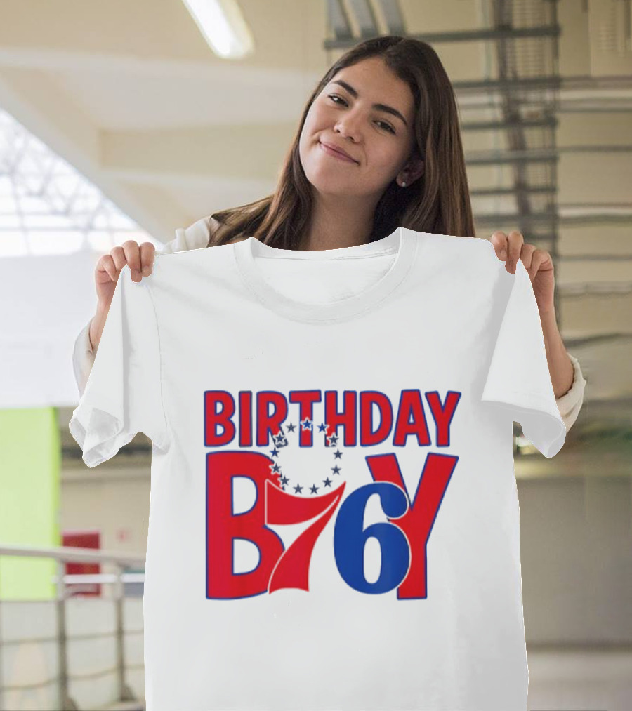 Philadelphia 76ers NBA Birthday Boy B76Y T-Shirt
